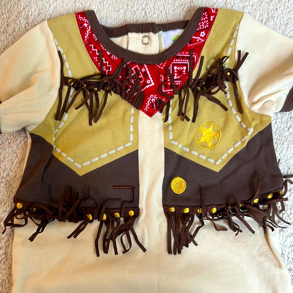 Cowgirl / cowboy onesie